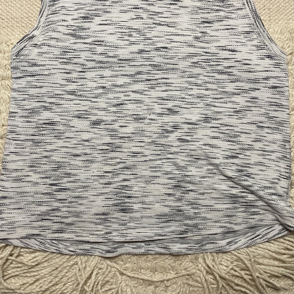 LULULEMON white / black Tiger Space Dye Squad Goals tank top 6 - Picture 4 of 9
